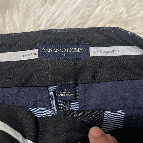 BANANA REPUBLIC AND BACCINI JEAN SKIRTS BUNDLE SIZE 4 - Picture 9 of 12